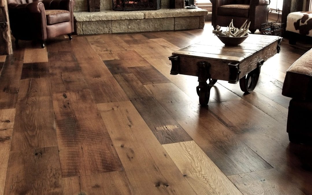 Wide-Plank Reclaimed Oak