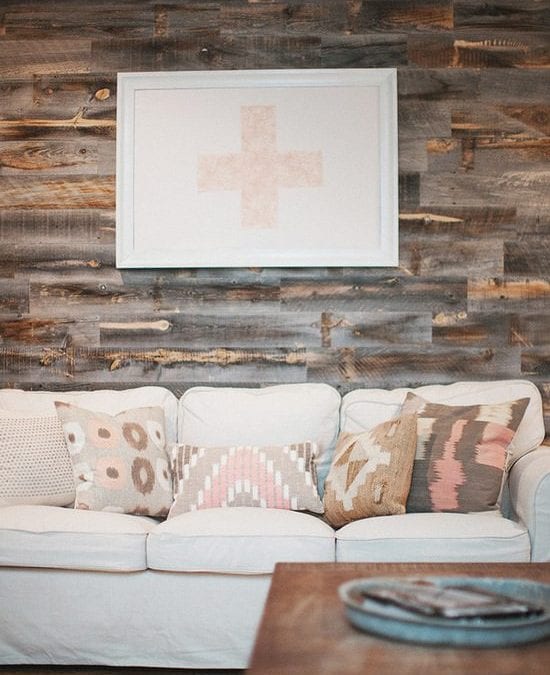 Reclaimed Wood Wall