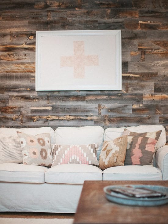 Reclaimed Wood Wall