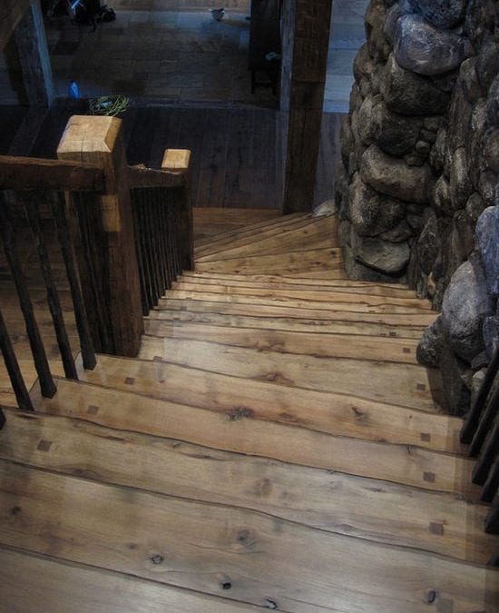 Custom Pine Staircase