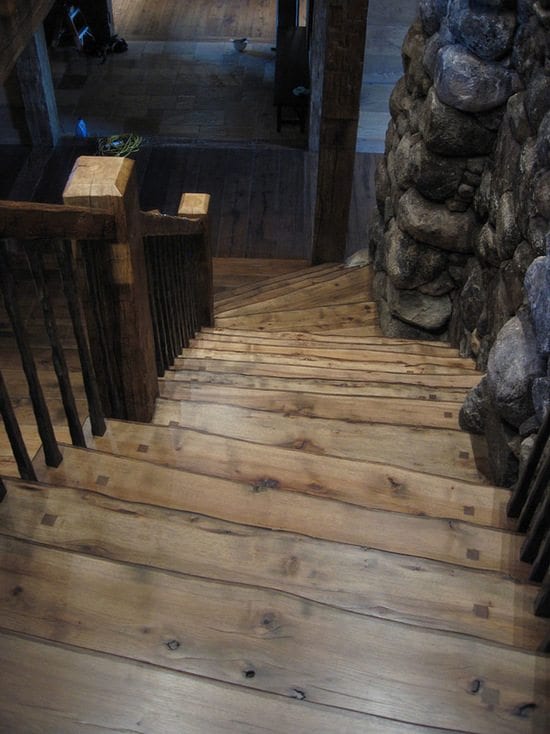 Custom Pine Staircase
