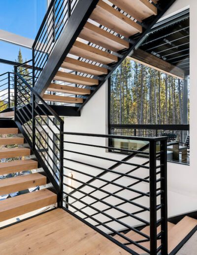 Mountain Modern Blue River_Staircase