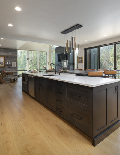 Mountain Modern Kitchen Island Keystone CO