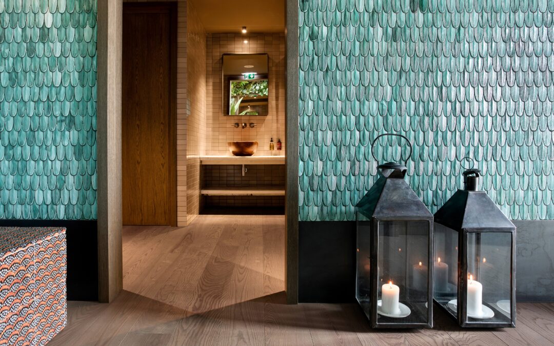 Cor ash flooring featuring graphite grey oil finish.