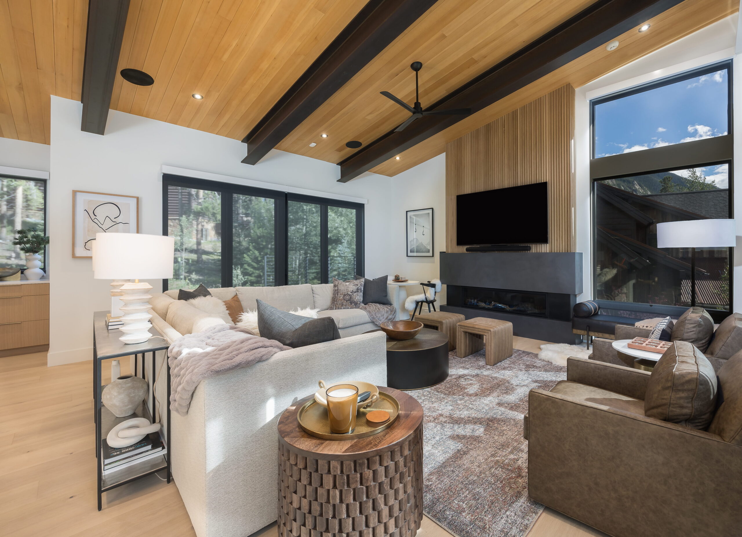 Oak hardwood flooring sample emphasizing performance qualities and long-term value in high-traffic residential interiors.